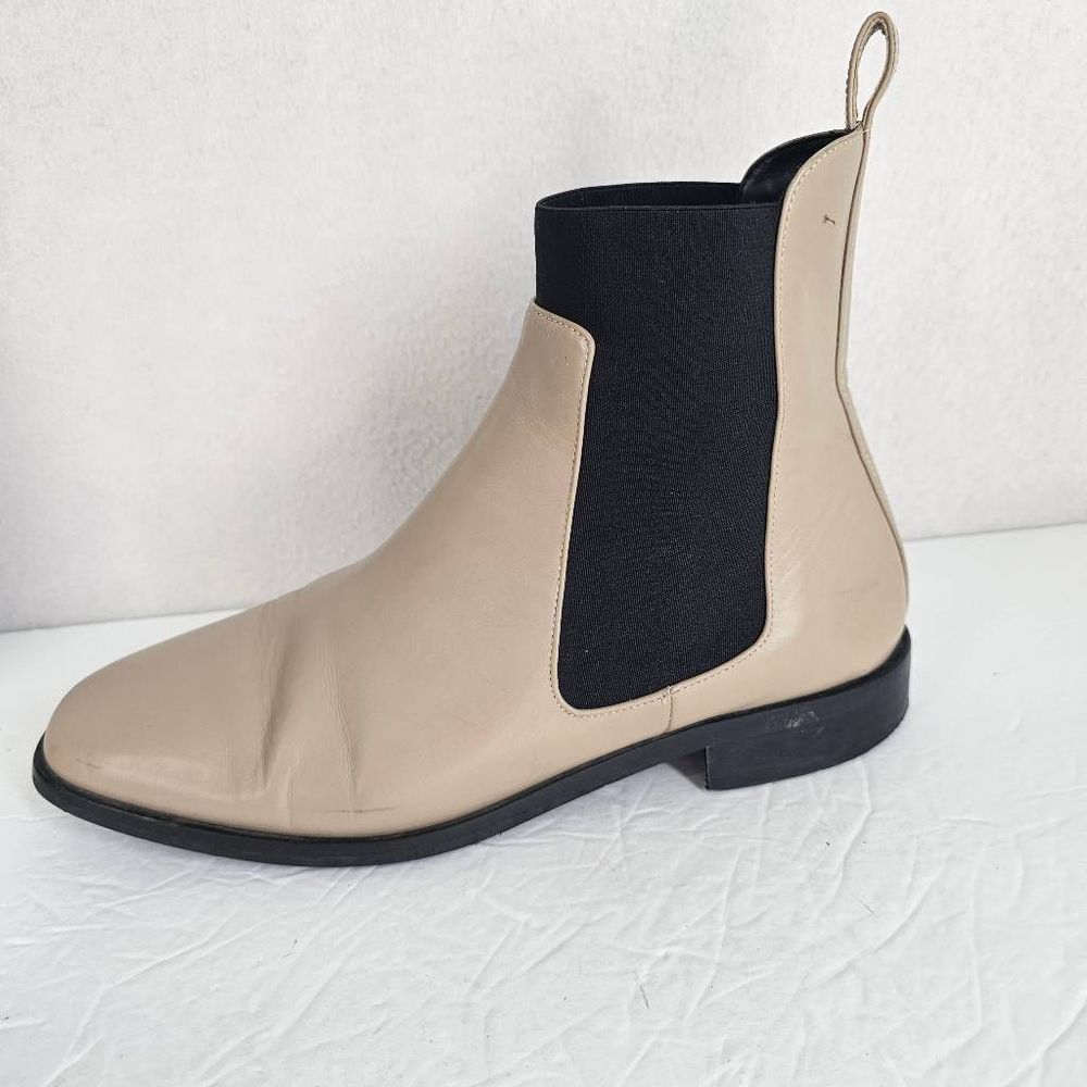 Everlane Italian Leather Chelsea Boots Tan 9.5 - Picture 5 of 12